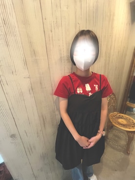 「アイテム（チュニック）」を使った、rore2219さん（レディース・152cm・20代）の夏コーディネート