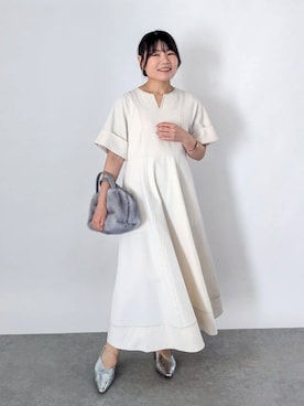 「cache cache（カシュ カシュ）のアイテム」を使った、undyanaさん（レディース・151cm）の夏コーディネート