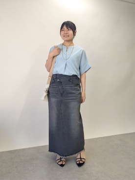 「cache cache（カシュ カシュ）のアイテム」を使った、undyanaさん（骨格ナチュラル・レディース・151cm）の夏コーディネート