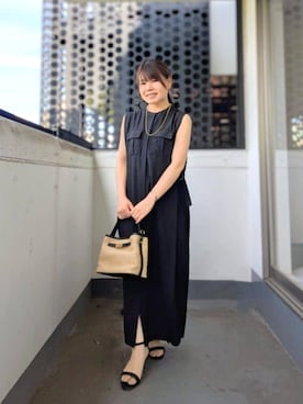 「EVOL（イーボル）のアイテム」を使った、undyanaさん（レディース・151cm）の夏コーディネート