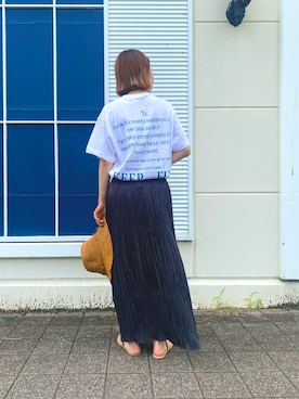 明希さん(レディース・153cm)の夏コーディネート