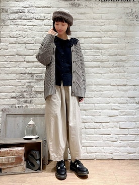 いっしき🐻さん（レディース・164cm）の冬コーディネート