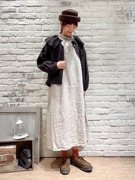 いっしき🐻さん（レディース・163cm）の冬コーディネート