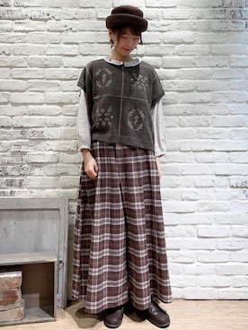 いっしき🐻さん（レディース・163cm）の秋コーディネート