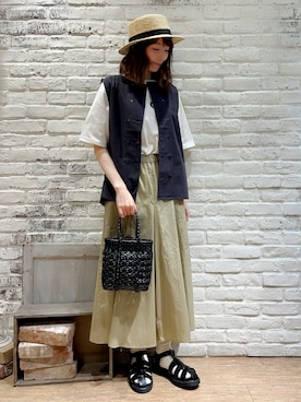 いっしき🐻さん（レディース・163cm）の夏コーディネート