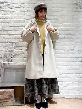 いっしき🐻さん（レディース・163cm）の冬コーディネート