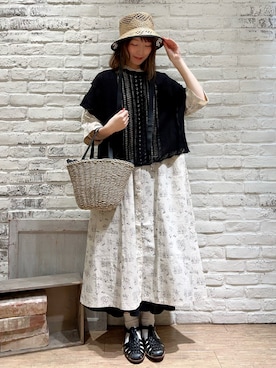 いっしき🐻さん（レディース・163cm）の夏コーディネート