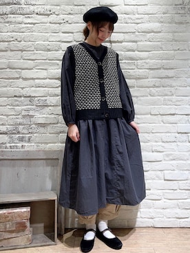 いっしき🐻さん(レディース・163cm)の秋コーディネート