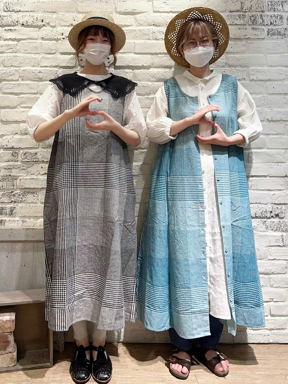 サマンサモスモス今期立川限定パンツ新品 立川限定】リネン裾フリルコクーンパンツ（オフホワイト/グレー