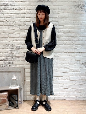 いっしき🐻さん（レディース・163cm）の秋コーディネート