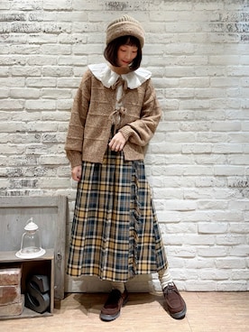 いっしき🐻さん（レディース・164cm）の冬コーディネート