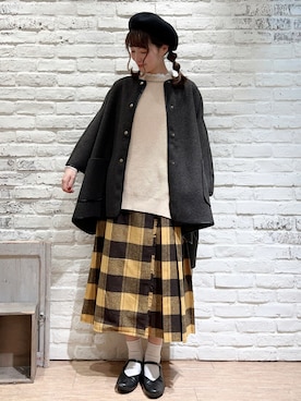 いっしき🐻さん（レディース・163cm）の秋コーディネート