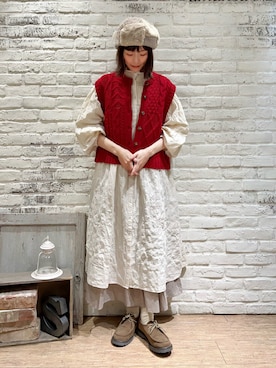 いっしき🐻さん（レディース・164cm）の冬コーディネート