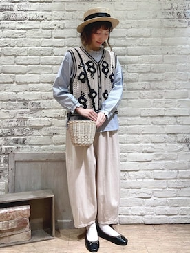 いっしき🐻さん(レディース・163cm)の春コーディネート