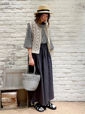 いっしき🐻さん（レディース・163cm）の秋コーディネート