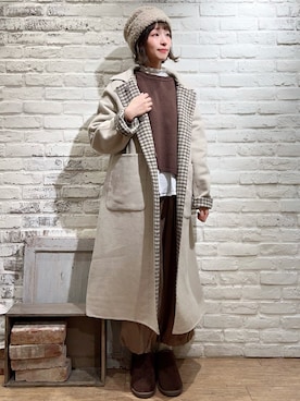 いっしき🐻さん(レディース・163cm)の冬コーディネート