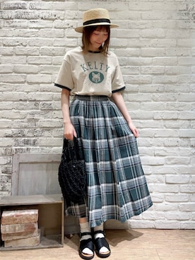 いっしき🐻さん（レディース・163cm）の春コーディネート