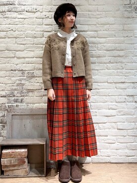 いっしき🐻さん（レディース・163cm）の冬コーディネート