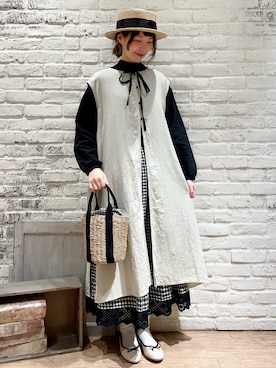 いっしき🐻さん（レディース・163cm）の春コーディネート