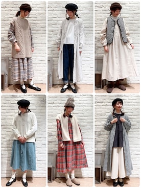 いっしき🐻さん(レディース・163cm)の冬コーディネート