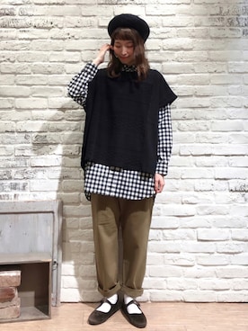 いっしき🐻さん（レディース・163cm）の秋コーディネート