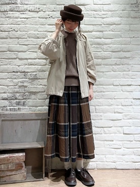 いっしき🐻さん(レディース・163cm)の秋コーディネート