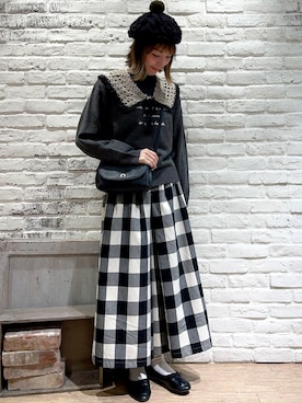 いっしき🐻さん（レディース・163cm）の秋コーディネート