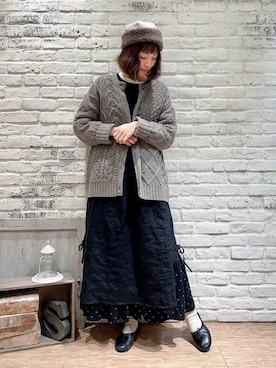 いっしき🐻さん（レディース・164cm）の冬コーディネート