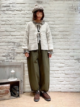 いっしき🐻さん（レディース・164cm）の冬コーディネート