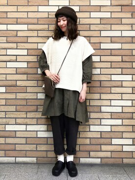 いっしき🐻さん(レディース・163cm)の秋コーディネート
