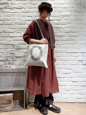 いっしき🐻さん（レディース・163cm）の秋コーディネート