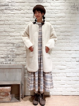 いっしき🐻さん（レディース・163cm）の冬コーディネート