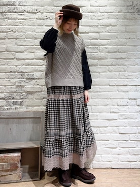 いっしき🐻さん（レディース・163cm）の秋コーディネート