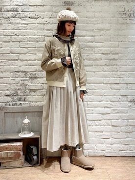 いっしき🐻さん(レディース・164cm)の冬コーディネート