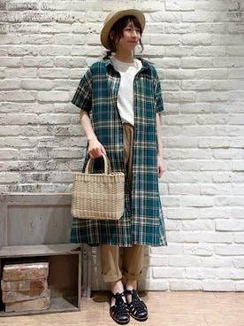 いっしき🐻さん（レディース・163cm）の夏コーディネート