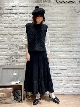 いっしき🐻さん（レディース・164cm）の冬コーディネート