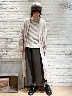 いっしき🐻さん（レディース・163cm）の冬コーディネート