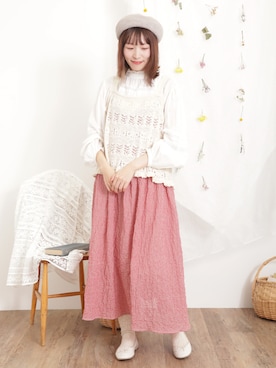 いっしき🐻さん（レディース・164cm）の春コーディネート