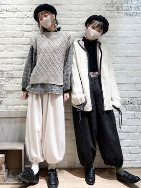 いっしき🐻さん(レディース・163cm)の冬コーディネート