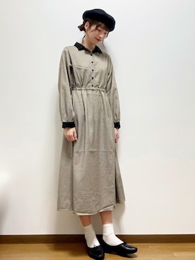 いっしき🐻さん（レディース・163cm）の秋コーディネート