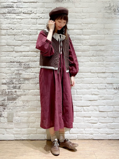 Samansa Mos2 ディアモール大阪いっしき🐻?さんのワンピース「フラワー柄総刺繍ワンピース(Samansa Mos2|サマンサ モスモス)」を使ったコーディネート