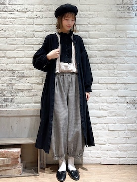 いっしき🐻さん（レディース・163cm）の冬コーディネート