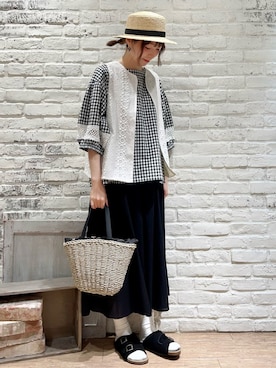 いっしき🐻さん（レディース・163cm）の夏コーディネート