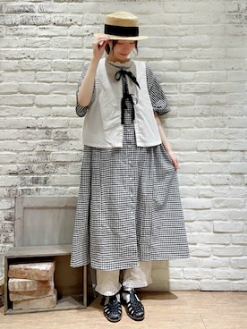 いっしき🐻さん（レディース・163cm）の夏コーディネート