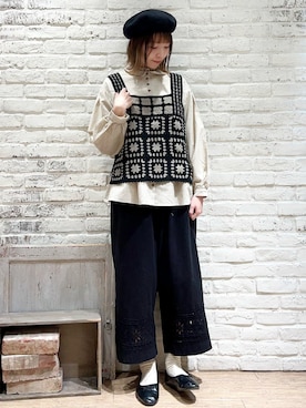 いっしき🐻さん（レディース・163cm）の冬コーディネート