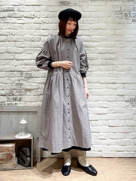 いっしき🐻さん（レディース・164cm）の冬コーディネート