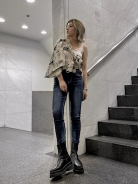 REINAさん（レディース・158cm）の夏コーディネート