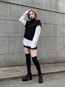 REINAさん（レディース・158cm）の秋コーディネート