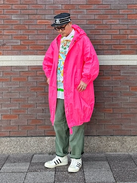 「アイテム（シューズ）」を使った、jun oyaさん（メンズ・178cm）の秋コーディネート