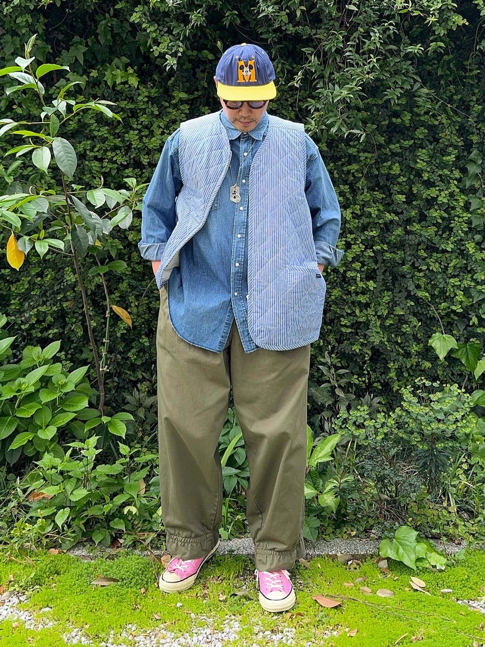 COMME des GARÇONS SHIRT グレーベスト 2024AW秋冬 COMME des GARÇONS SHIRT グレーベスト 2024AW秋冬
